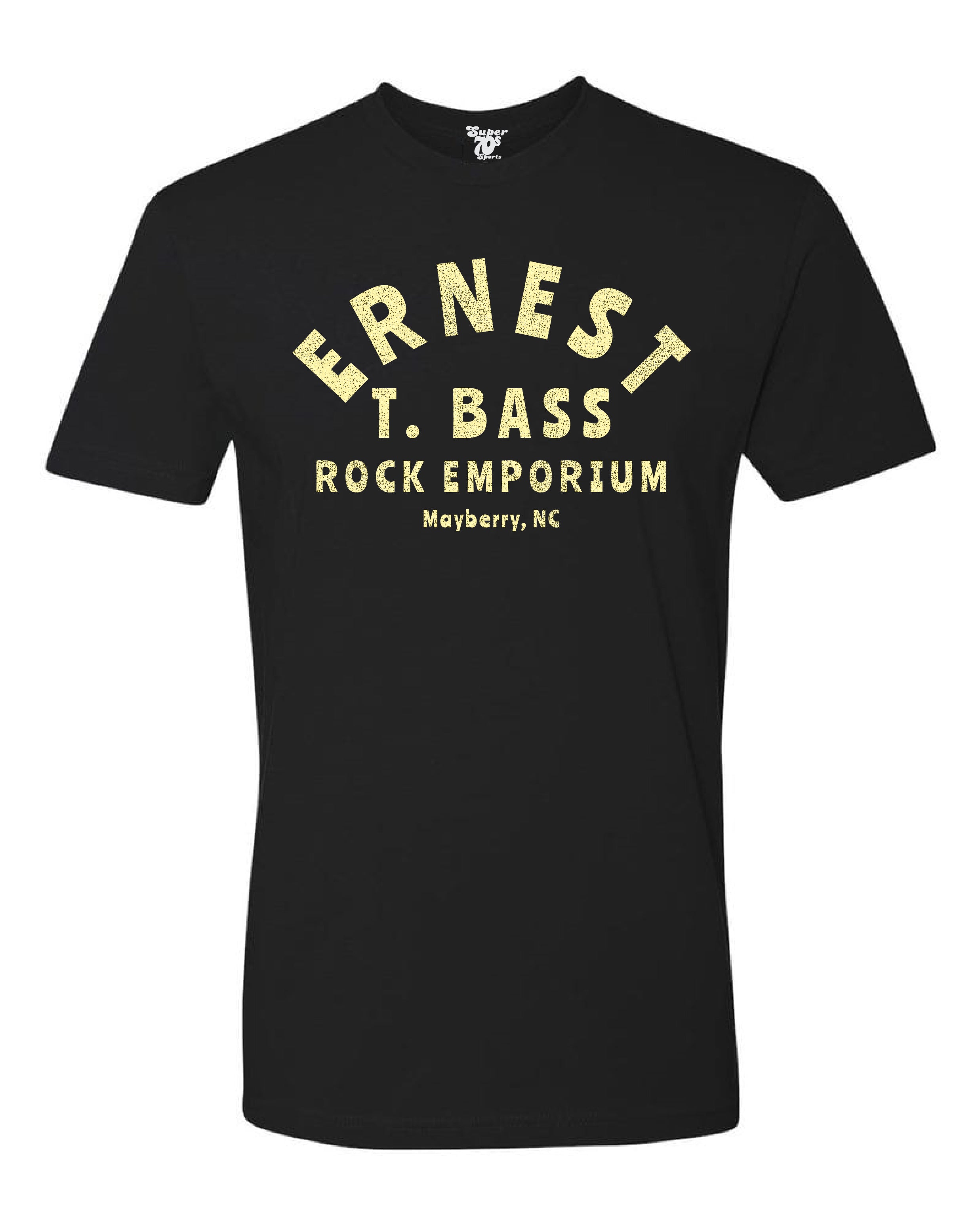 Ernest T. Bass Rock Emporium Tee – Super 70s Sports