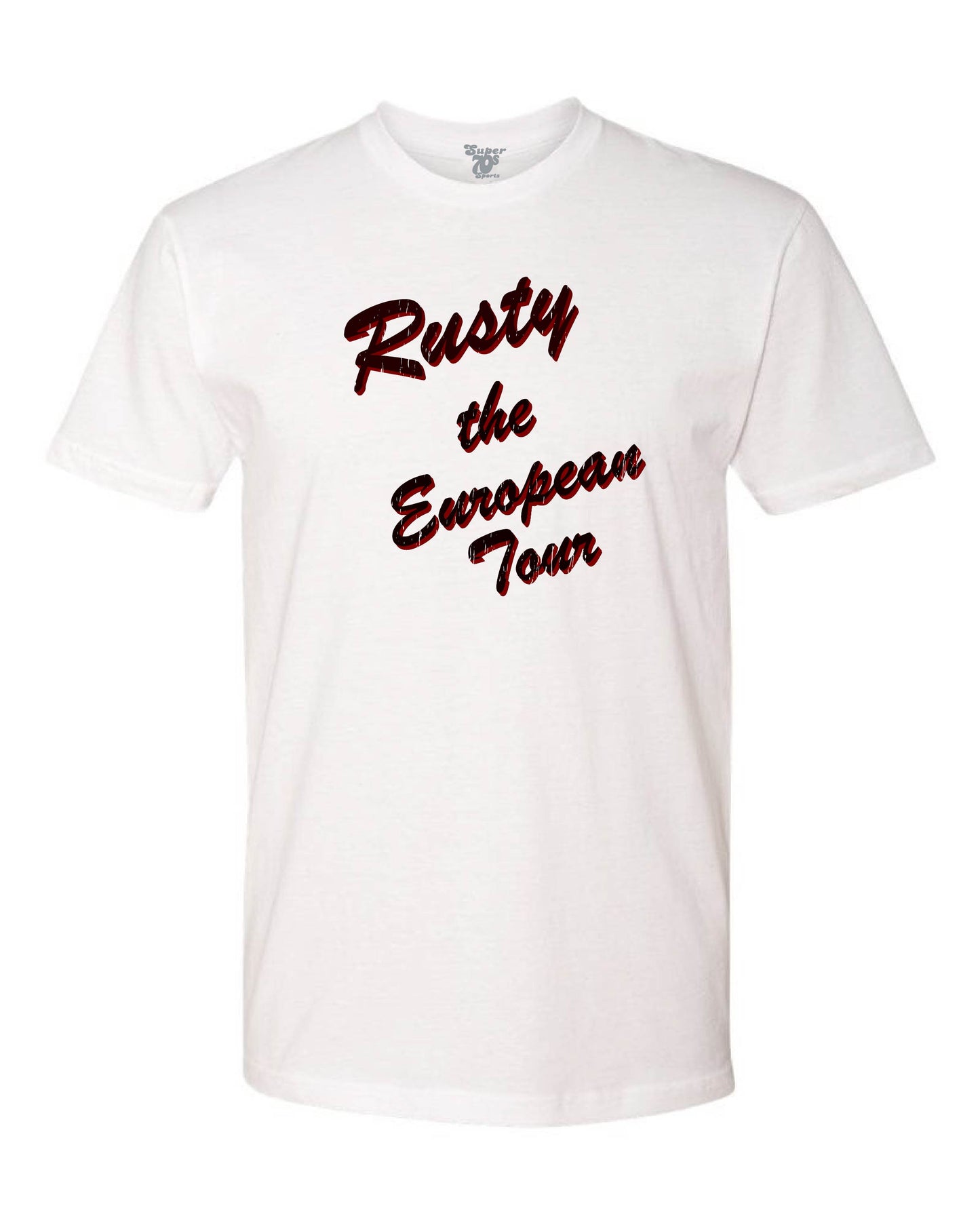 Rusty The European Tour Tee